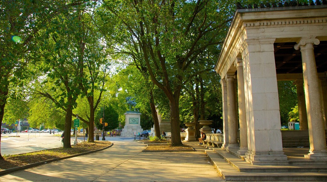 Prospect Park which includes a park