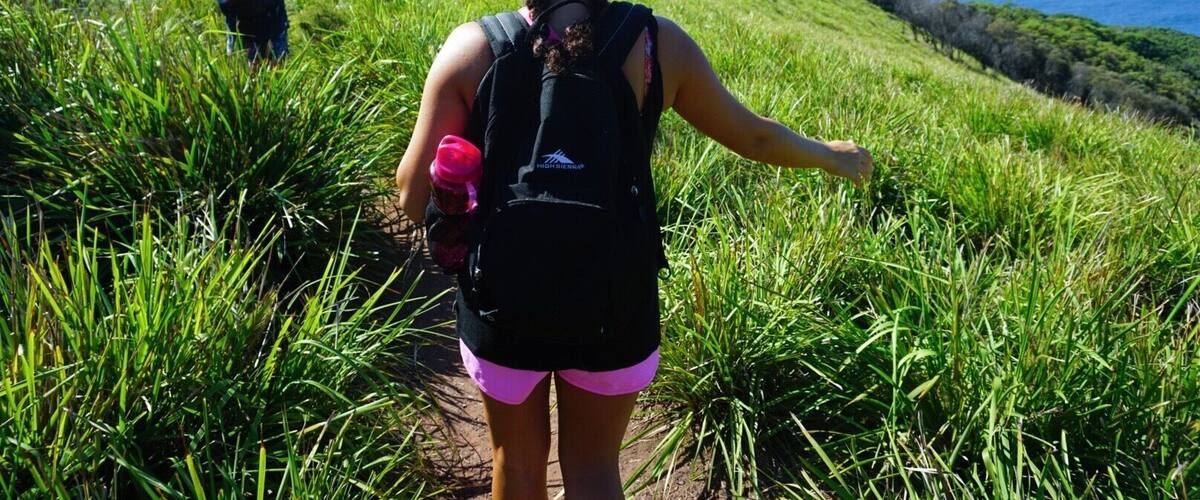 A day of #adventure ! Finally got to do the hike I've been waiting to do for ages - to the Figure of Eight Pools. @gadinote and a friend of mine walking the route and spotting #lizards on the way! #australia #nature #royalnationalpark