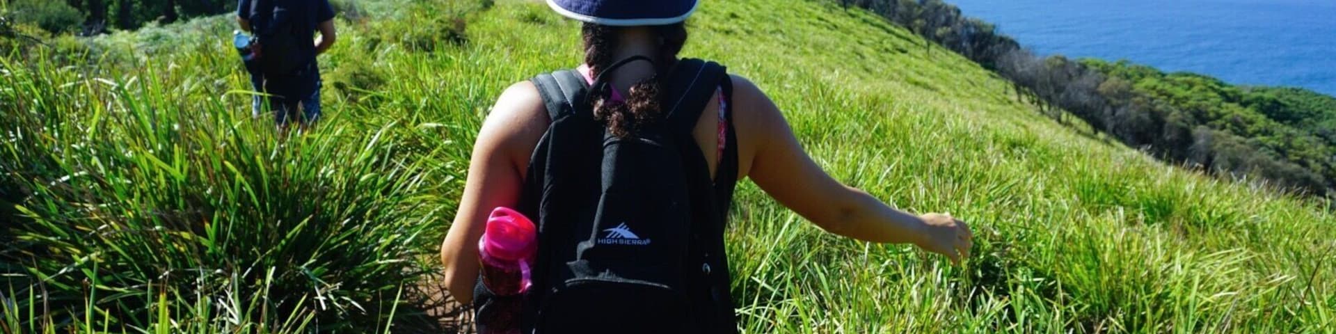 A day of #adventure ! Finally got to do the hike I've been waiting to do for ages - to the Figure of Eight Pools. @gadinote and a friend of mine walking the route and spotting #lizards on the way! #australia #nature #royalnationalpark