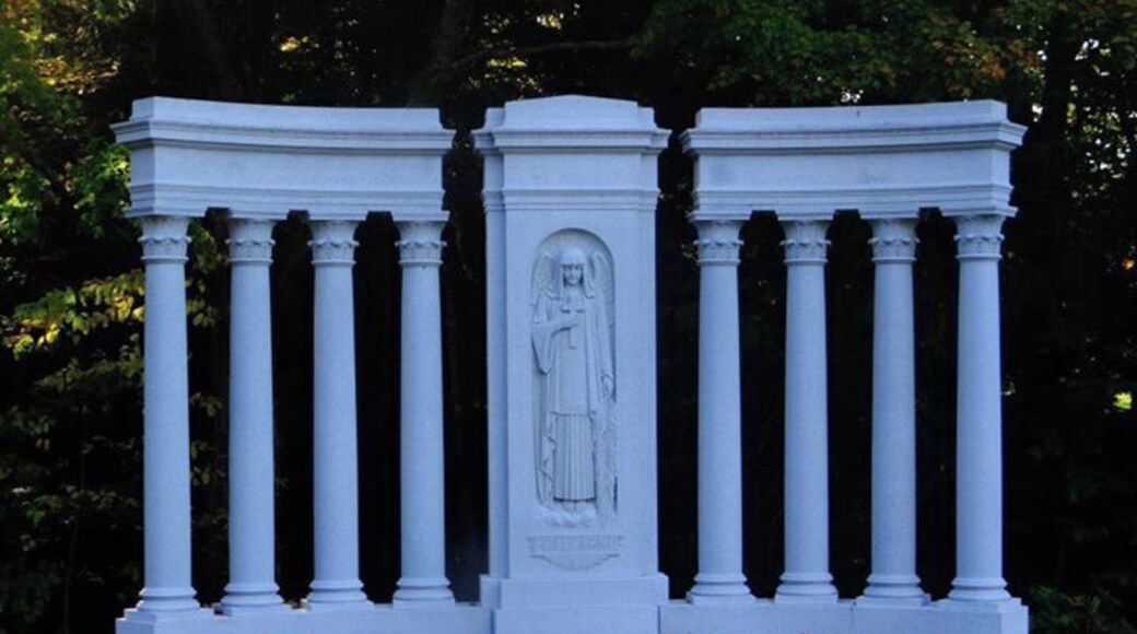 Feature Memorial, A visit to Barre requires a visit to Hope Cemetery to view many generations of fine art outdoors memorials. Something of interest all will find with the creative artists that have their work showcased for the world to see.