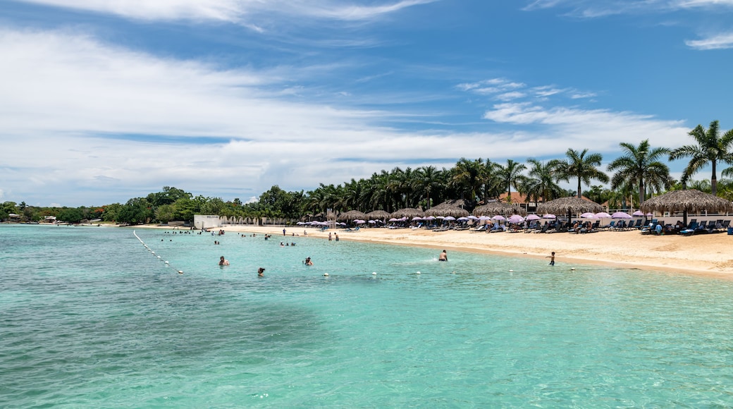 View of Puerto Seco beach in Discovery Bay (Jamaica).