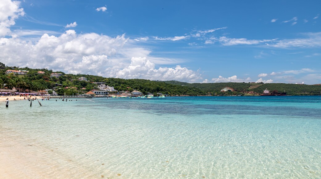 View of Puerto Seco beach in Discovery Bay (Jamaica).