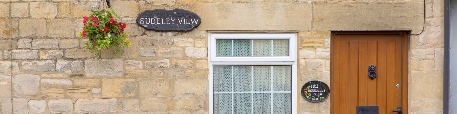 Winchcombe which includes heritage elements and signage