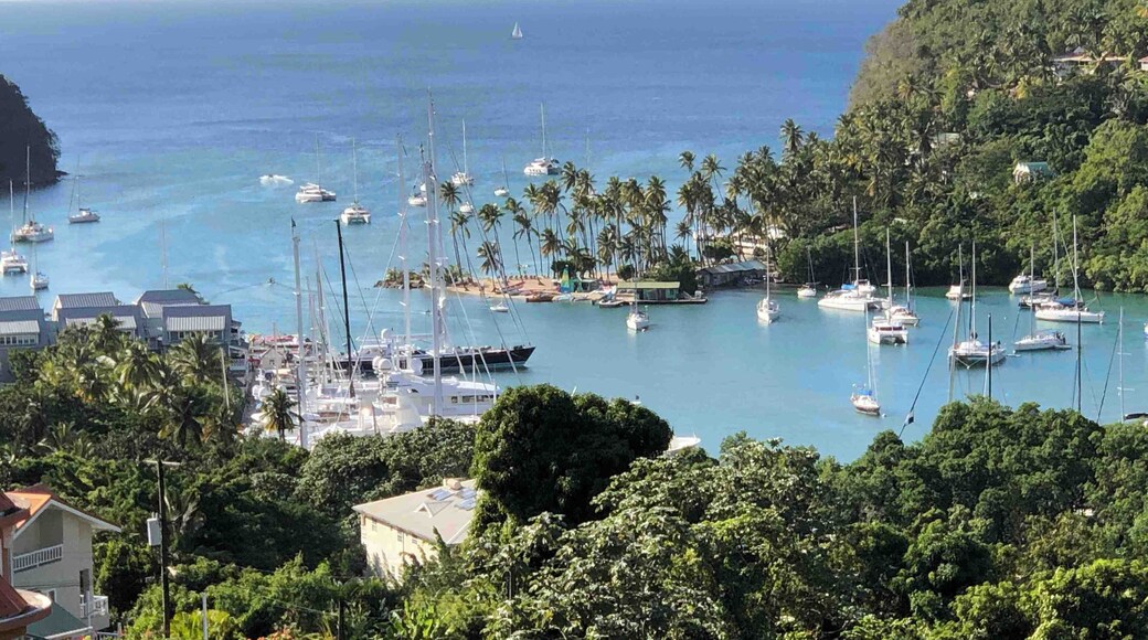 Marigot Bay - Dr Doolittle was filmed here.