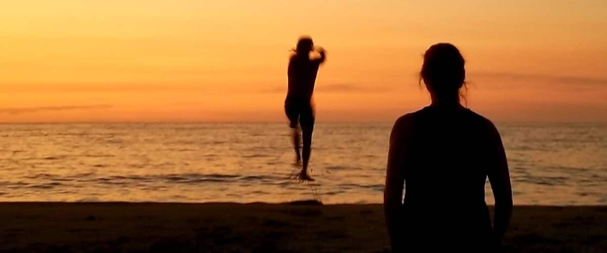 #Adventure is for Sharing with friends. This in my friend Jesus walking on water for his first time at sunset on the beach in Sayulita. The real adventure was us all getting sick from swimming on the wrong beach down current from where they dump their sewage. Be careful in Sayulita. But man they know how to party there.