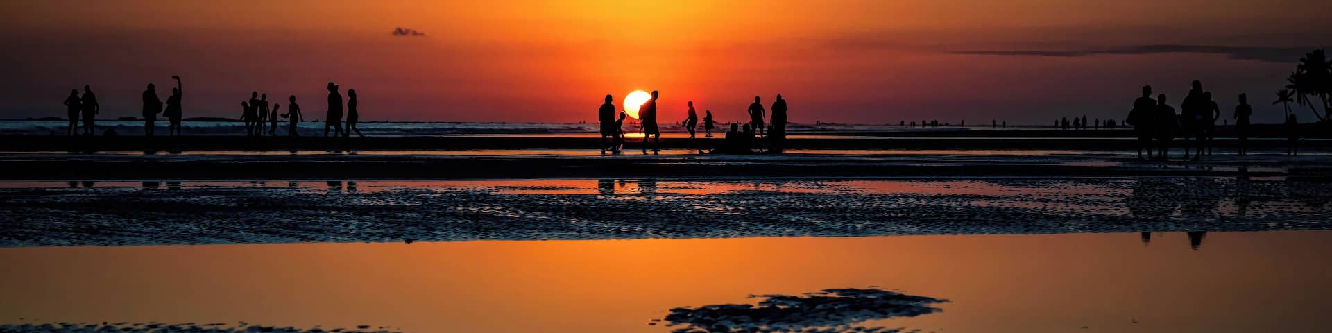 Sunset at Uvita Beach, Puntarenas, Costa Rica.
#Adventure