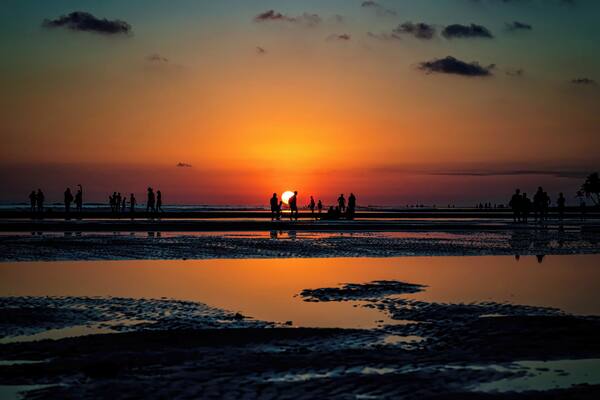 Sunset at Uvita Beach, Puntarenas, Costa Rica.
#Adventure