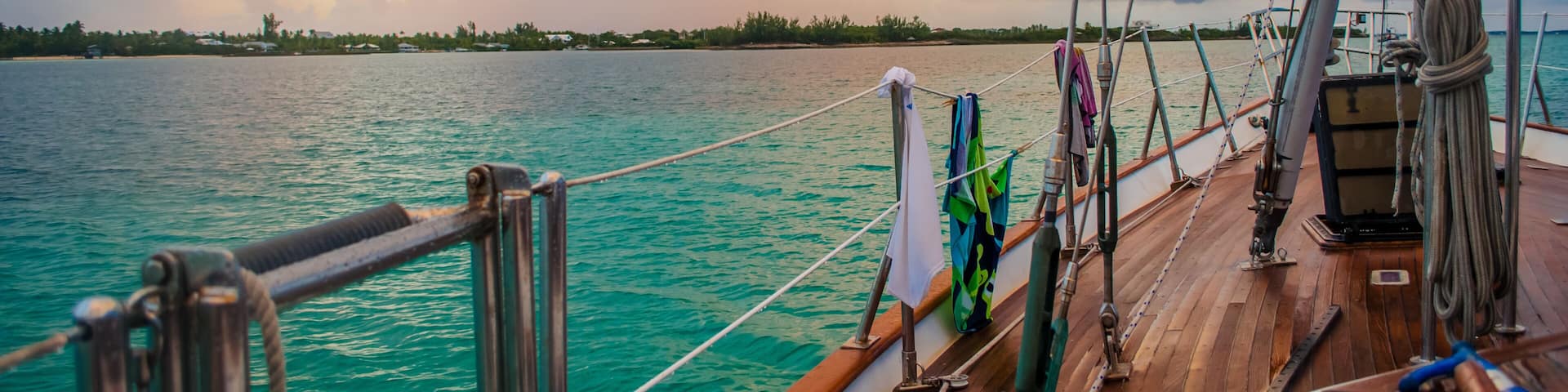 Sailboat in the Bahamas