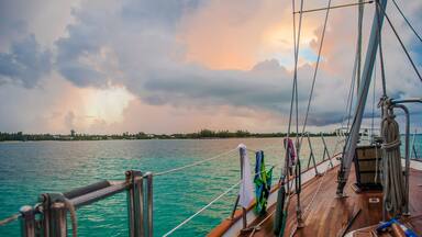 Sailboat in the Bahamas