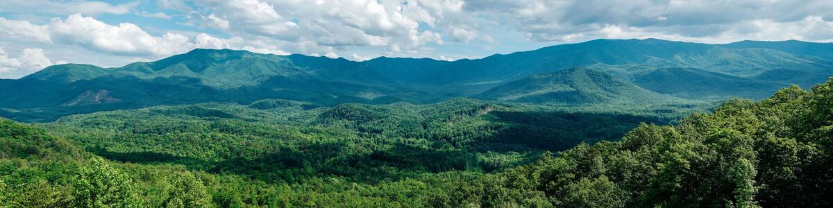 Great Smoky Mountains Panorama (Daytime)