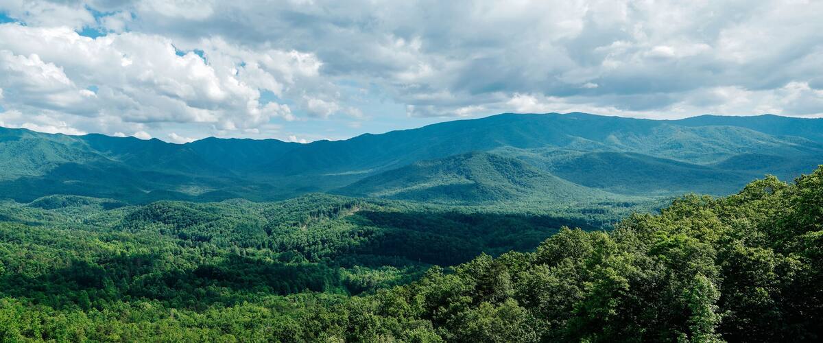 Great Smoky Mountains Panorama (Daytime)