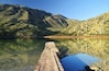 Lake Kournas, the only natural fresh water lake on Crete...