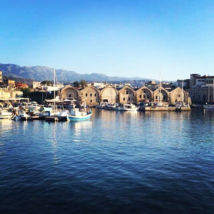 Venetian Arsenals by the harbor of Chaniá 
