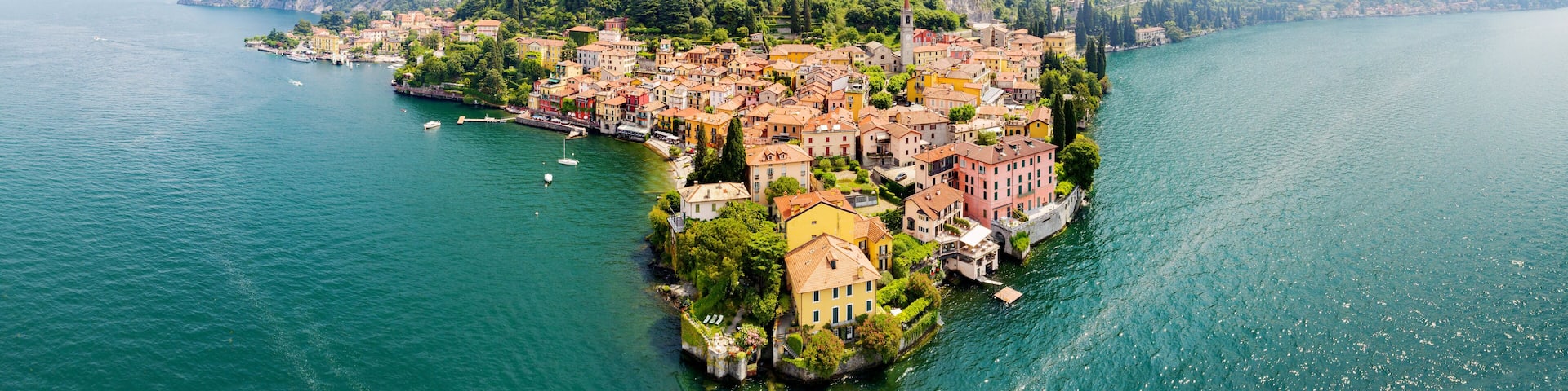 Varenna - Lago di Como (IT) - Vista aerea