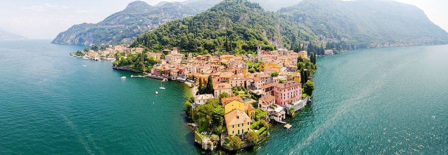 Varenna - Lago di Como (IT) - Vista aerea