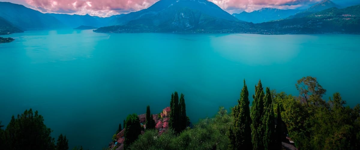 Varenna, Italy ft Candy Floss Clouds