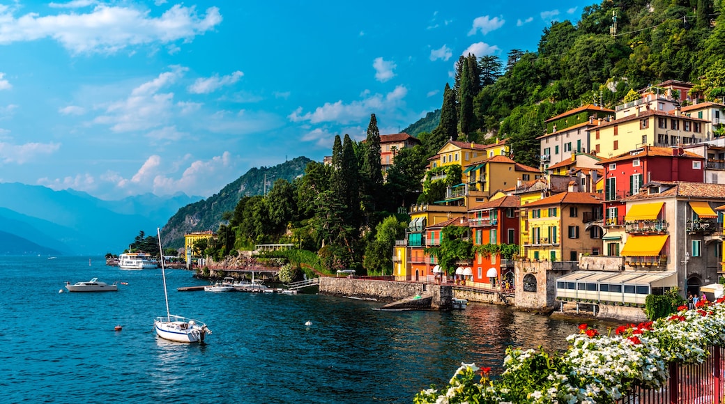 Varenna, small town on lake Como, Italy