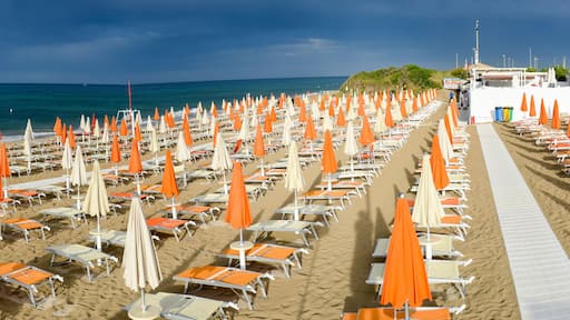Beach of Torre Canne on Puglia, Italy