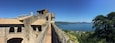 At the highest point of Odescalchi Castle, looking along the ramparts out onto Lake Bracciano, near Rome in Italy.
#StunningStructures
