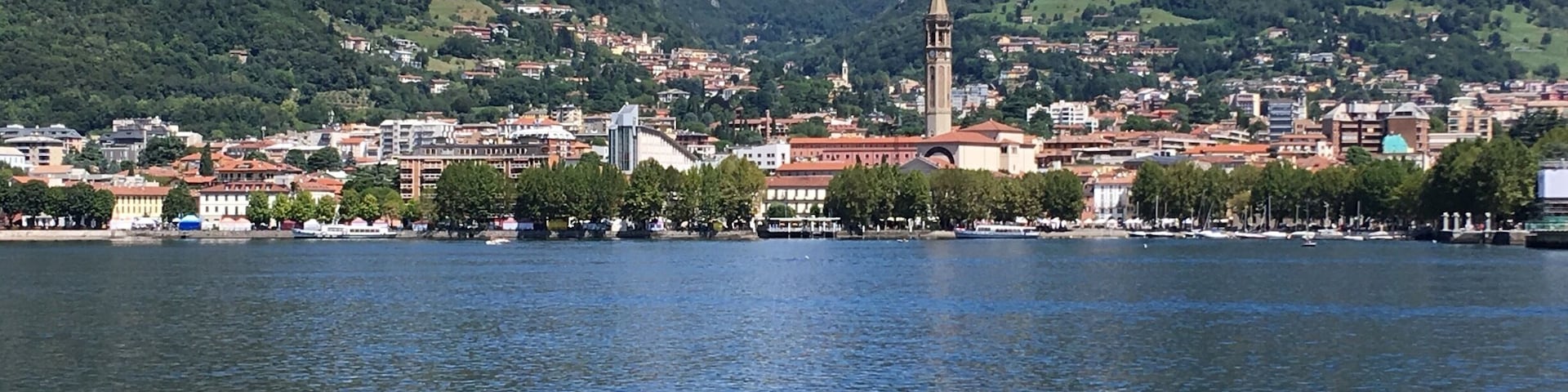 Small town of Lecco, Nothern Italy. About 30 minutes train ride from Milan Central.
