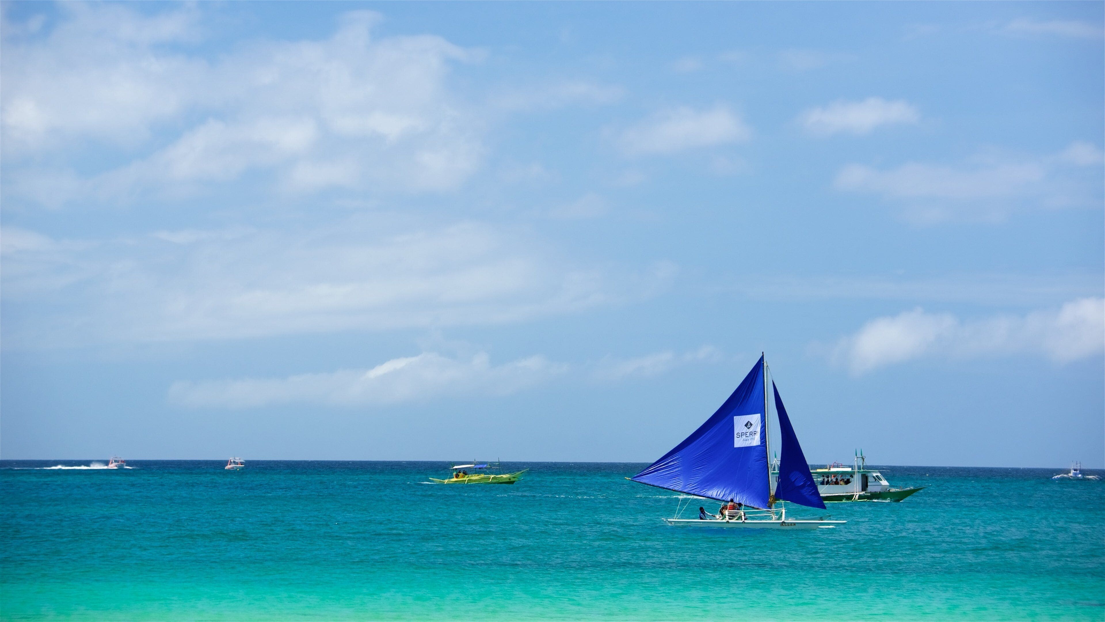 Boracay Island fasiliteter samt seiling og kyst