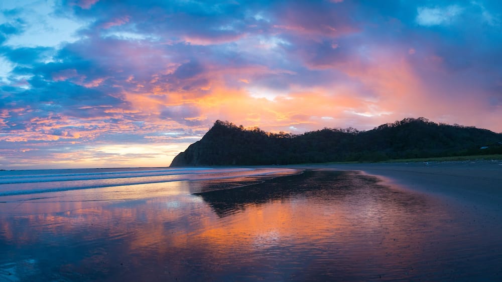 Abendhimmel in Samara, Costa Rica
