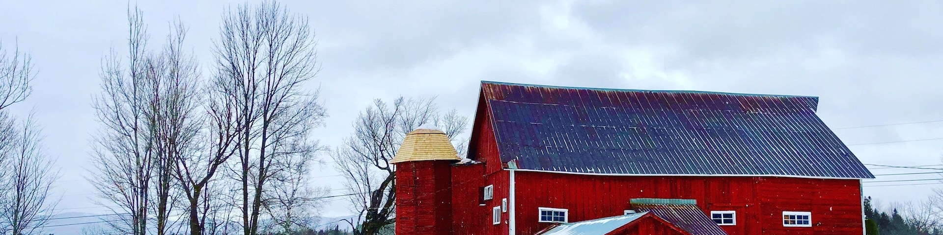 Lots of red barns in Vermont, they are beautiful