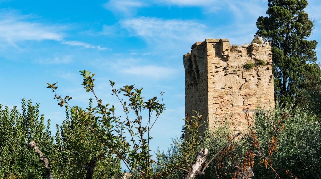 Tower of Rocca Tiepolo, Porto San Giorgio, Italy