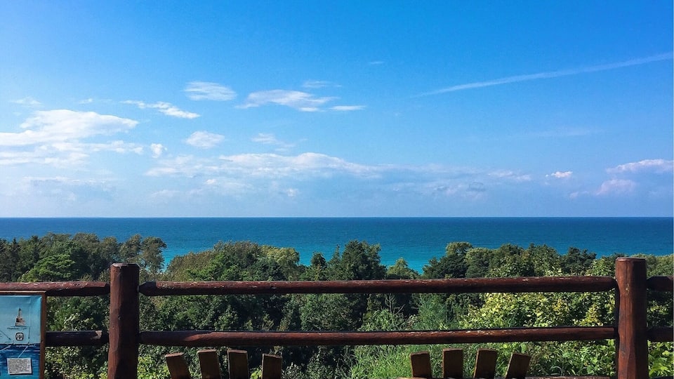 Little inn with amazing Polish food with greater lakes view! #lifeatexpedia #bvsblue