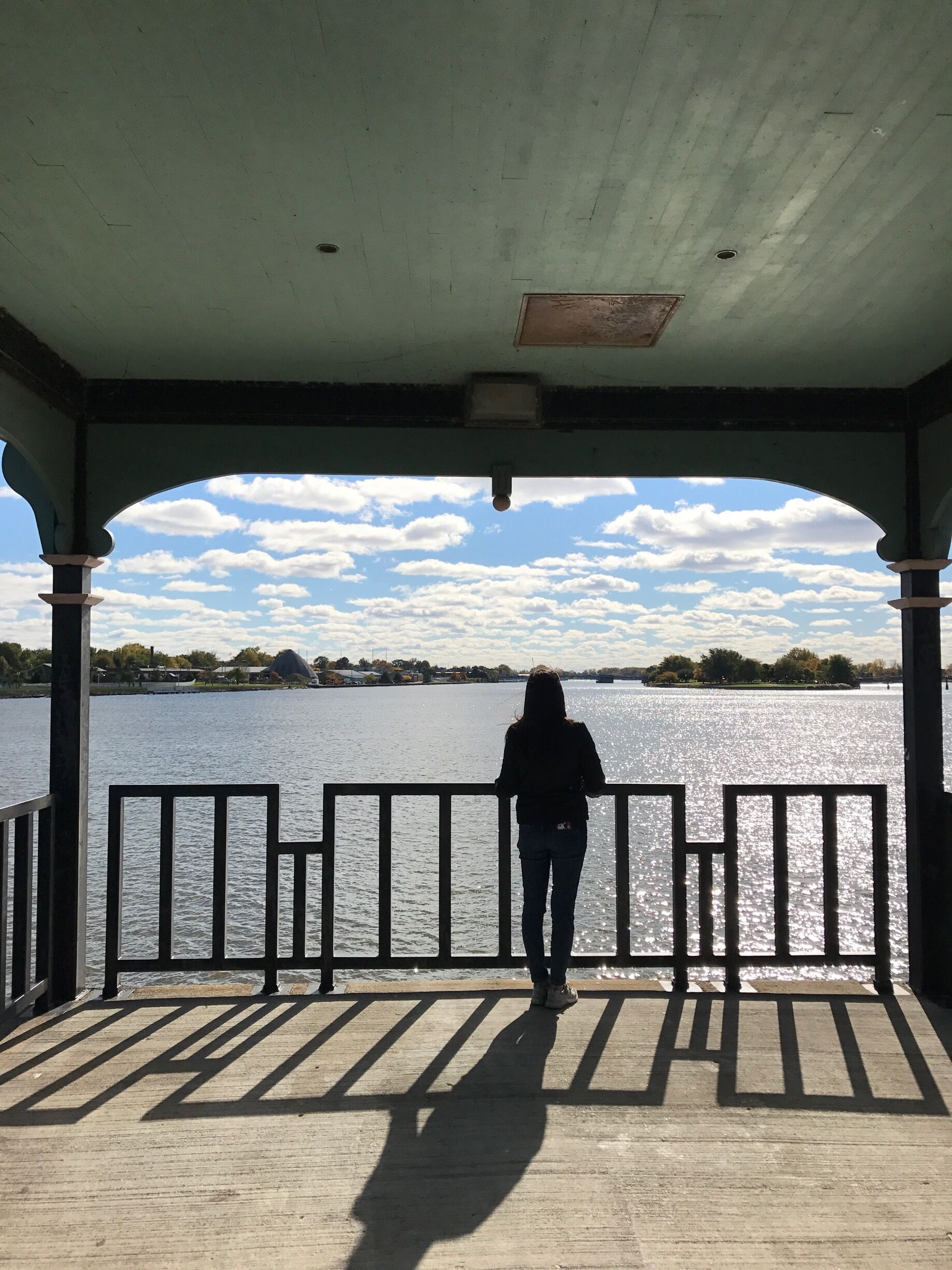 O'keeffe is beyond the terrace