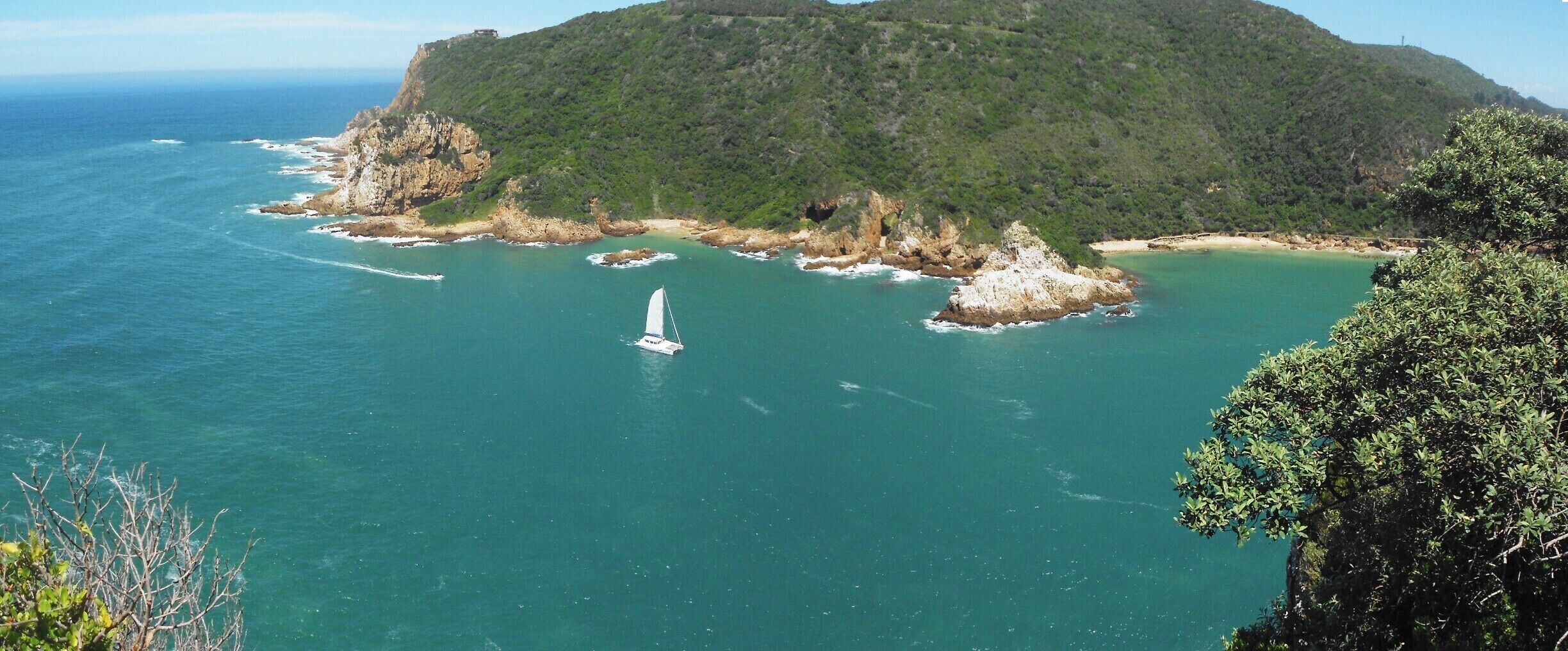 View from 'The Heads' in Knysna