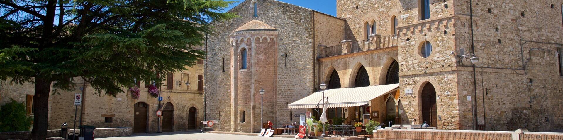 Bevagna montrant patrimoine historique