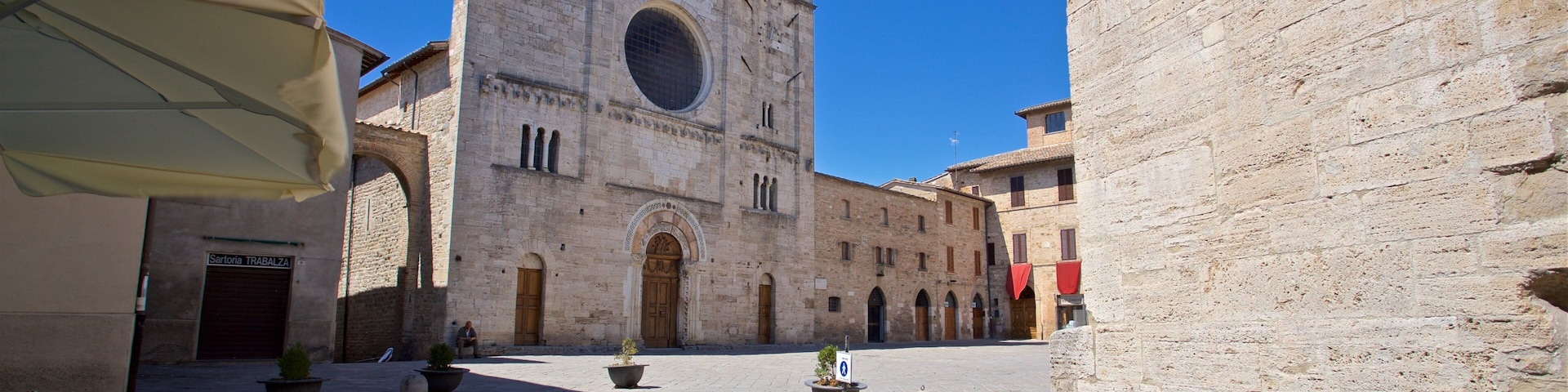 Bevagna mostrando arquitectura patrimonial