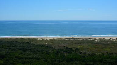 View of Hatteras Island Beach from the top of Cape Hatteras Lighthouse