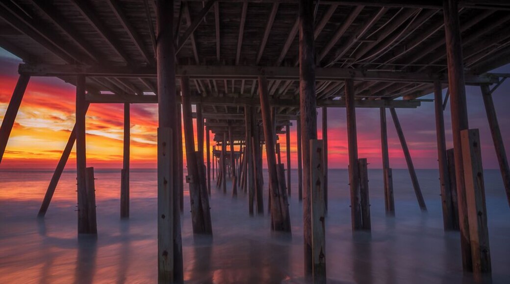 Another capture from my series at Cape Hatteras Fishing Pier. I've always wanted to capture an image from under the pier but I've never had the right lighting or conditions to make it stick. On this day, everything clicked to let me capture an image that I'd visualized from the very first day I started taking photography seriously.
This image is a blend of 3 exposures to bring out detail in a highly dynamic scene and has been processed using luminosity masks in Photoshop. Luminosity Masks are the one of the most powerful tools I've ever used and it really does make a huge difference to the end result.
I visited the Graveyard of the Atlantic museum that is just down the road on this trip. It has a fascinating history of all the shipwrecks that have happened around the Outerbank Islands and has pictures and artifacts from some of the actual wrecks themselves. If you like scuba diving, you can actually dive to some of the wrecks themselves.
Thank you for stopping by.
#OBX #Outerbanks #Sunrise #Frisco #NC #USA #Pier #colorful #goldenhour #weekend #roadtrip #waterlust #abandoned #bestof5
