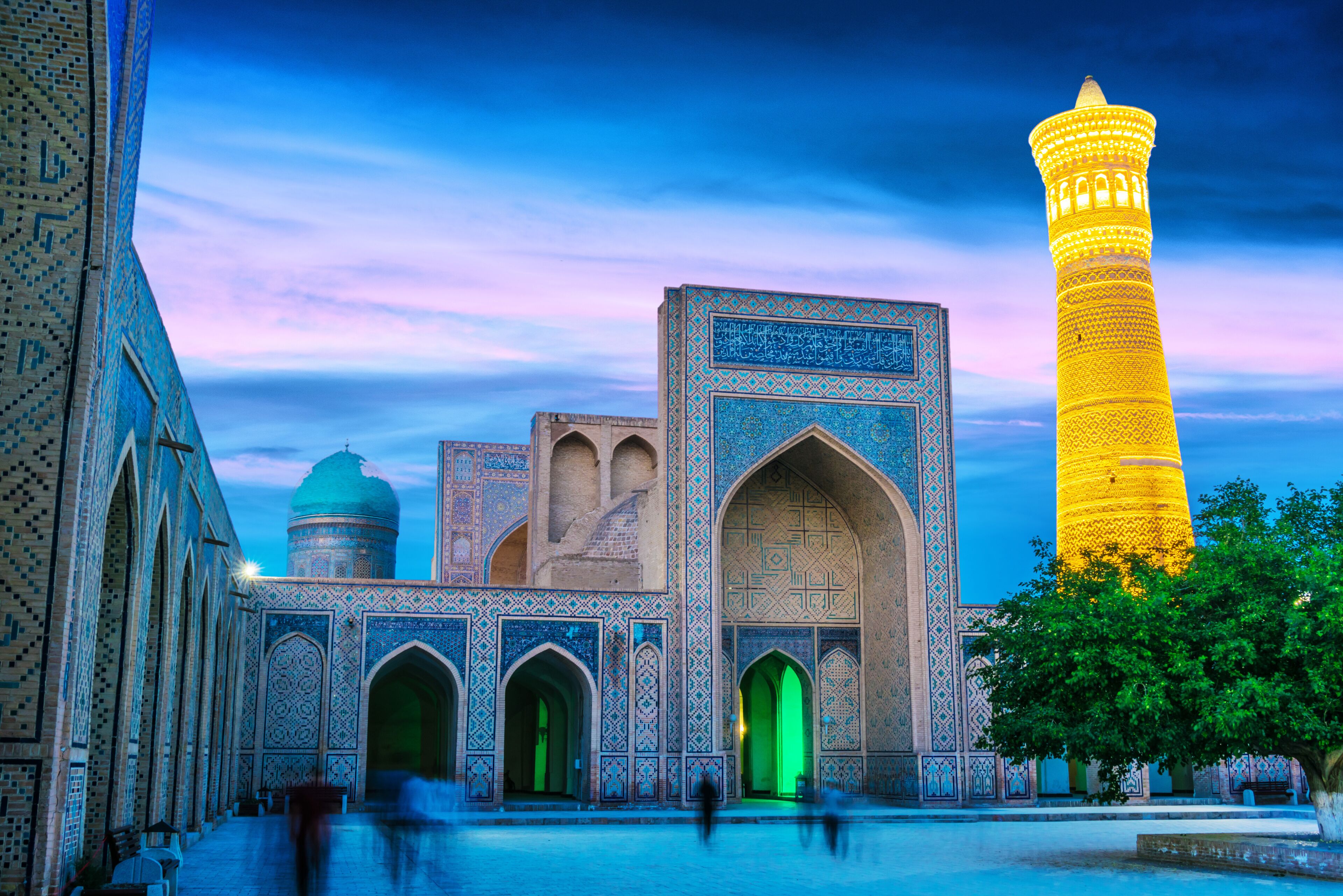 Po-i-Kalan or Poi Kalan complex in Bukhara, Uzbekistan