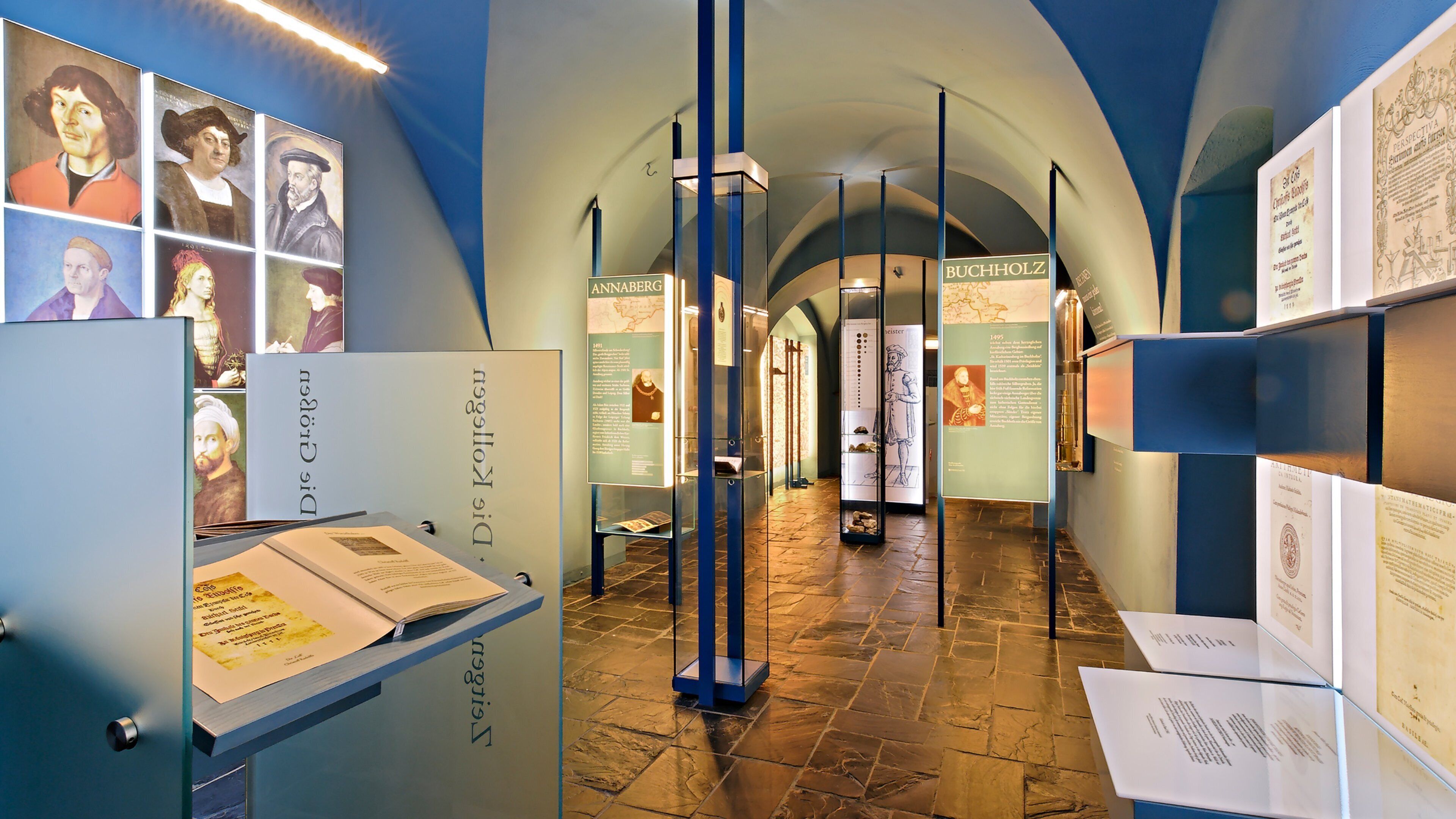 Annaberg-Buchholz which includes interior views