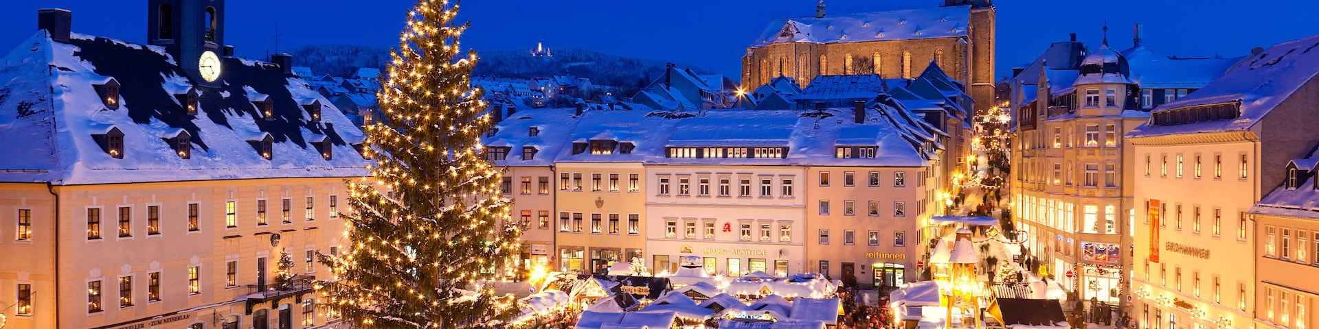 Weihnachten im Erzgebirge, Weihnachtsmarkt in Annaberg-Buchholz