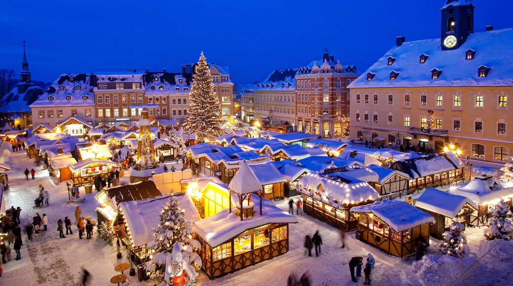 Weihnachten im Erzgebirge, Weihnachtsmarkt in Annaberg-Buchholz