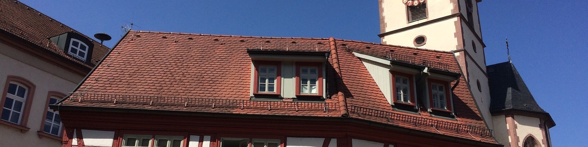 Old House with Blue Sky
