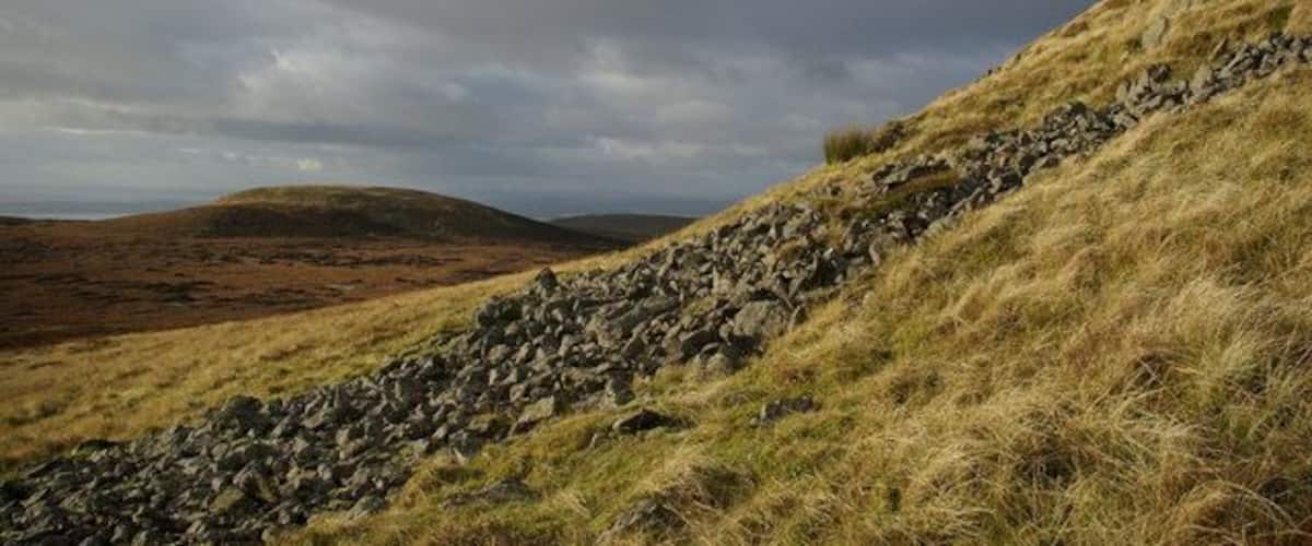 Southern slopes of Slaty Law A view towards Box Law