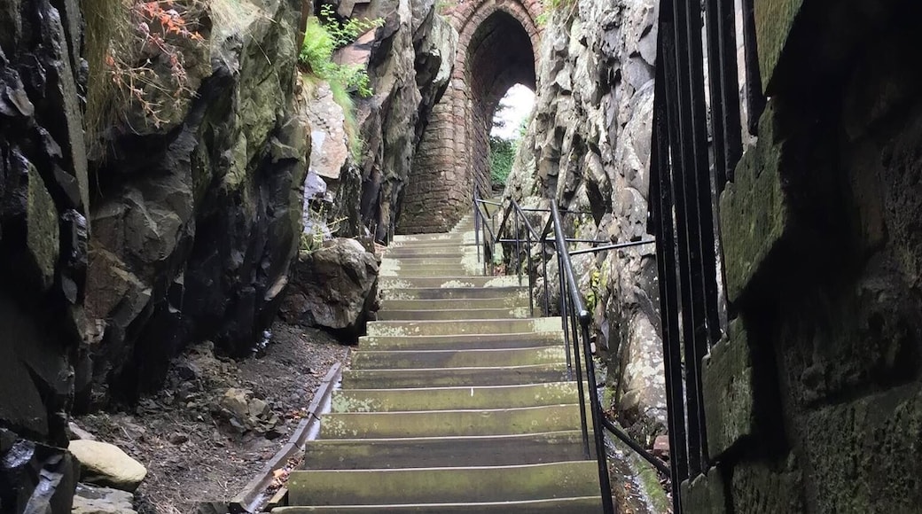 Fortress on Dumbarton Rock. Dumbarton, Scotland