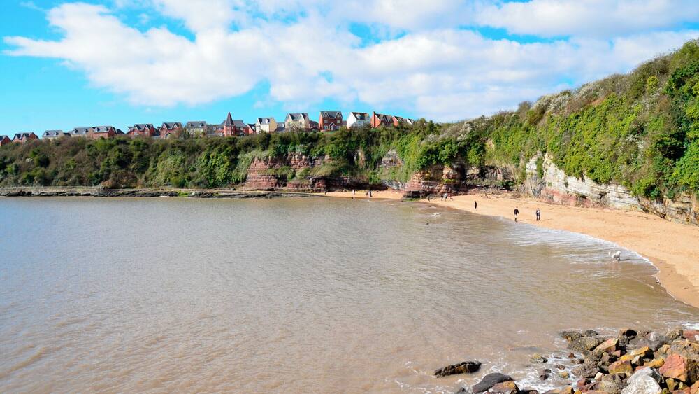 Beautiful Bay in Barry, South Wales. UK