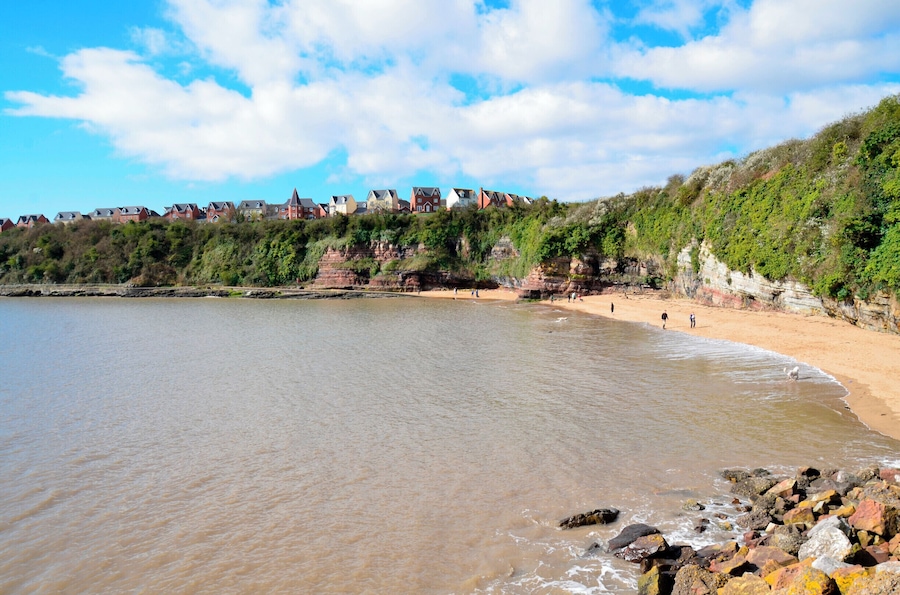 Beautiful Bay in Barry, South Wales. UK