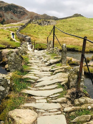 Slaters Bridge - cross this ancient bridge en route from Cathedral Cavern to Blea Tarn
