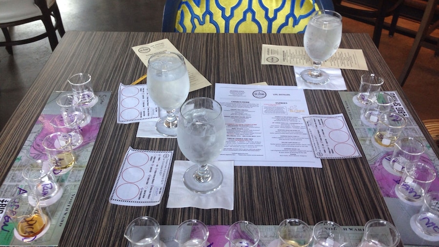 This place is awesome. Distilled spirits for tasting amid quirky atmosphere.