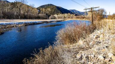Clark Fork River in Clinton Montana