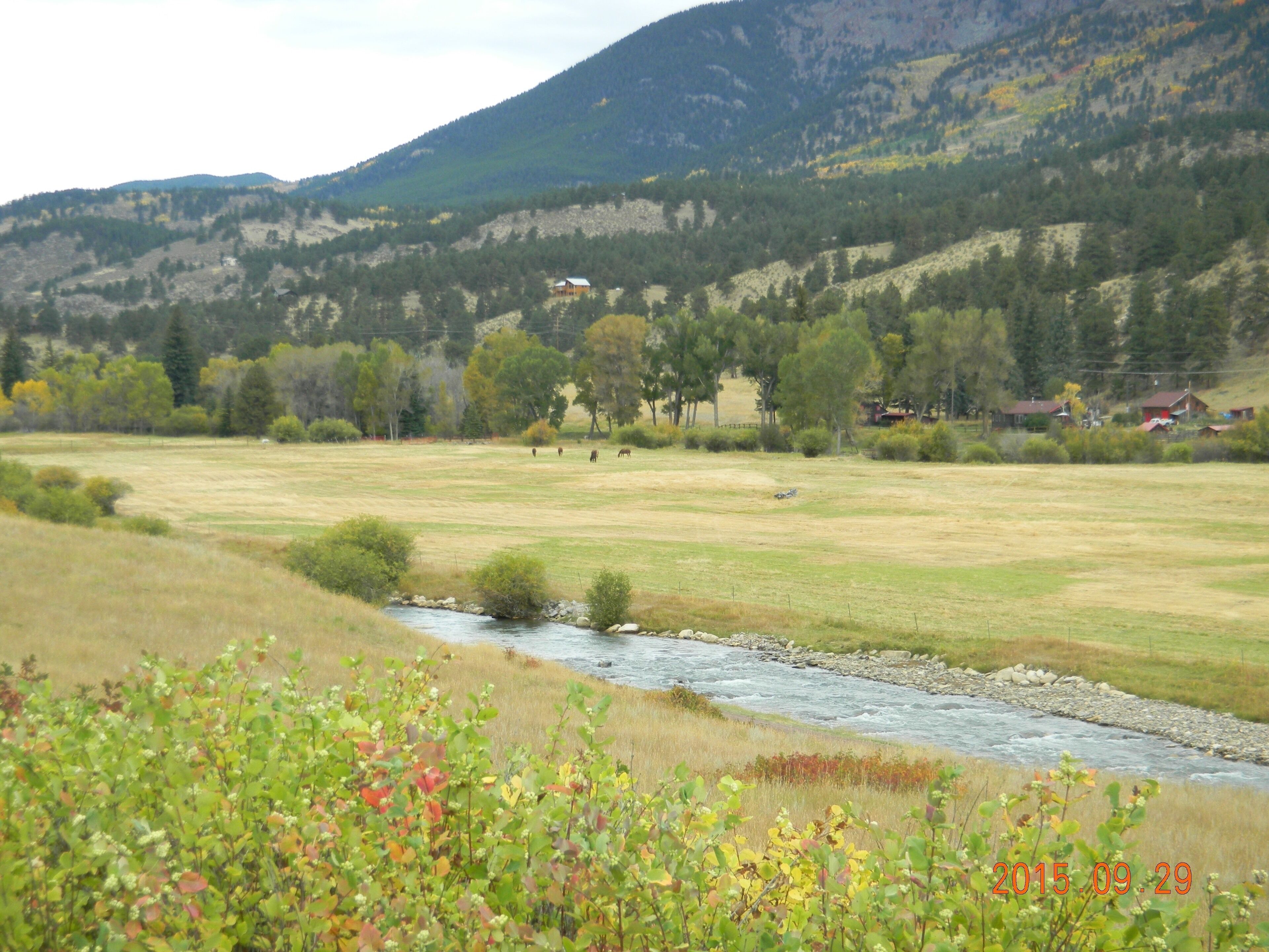 #OnTheRoad toward #Fairplay this beautiful scene caught my eye...