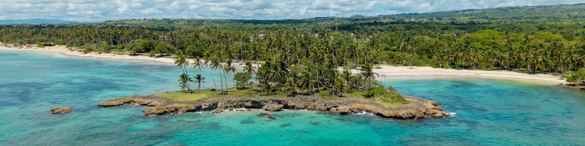 Playa Los Cocos, in Cabrera, Maria Trinidad Sanchez, Dominican Republic.