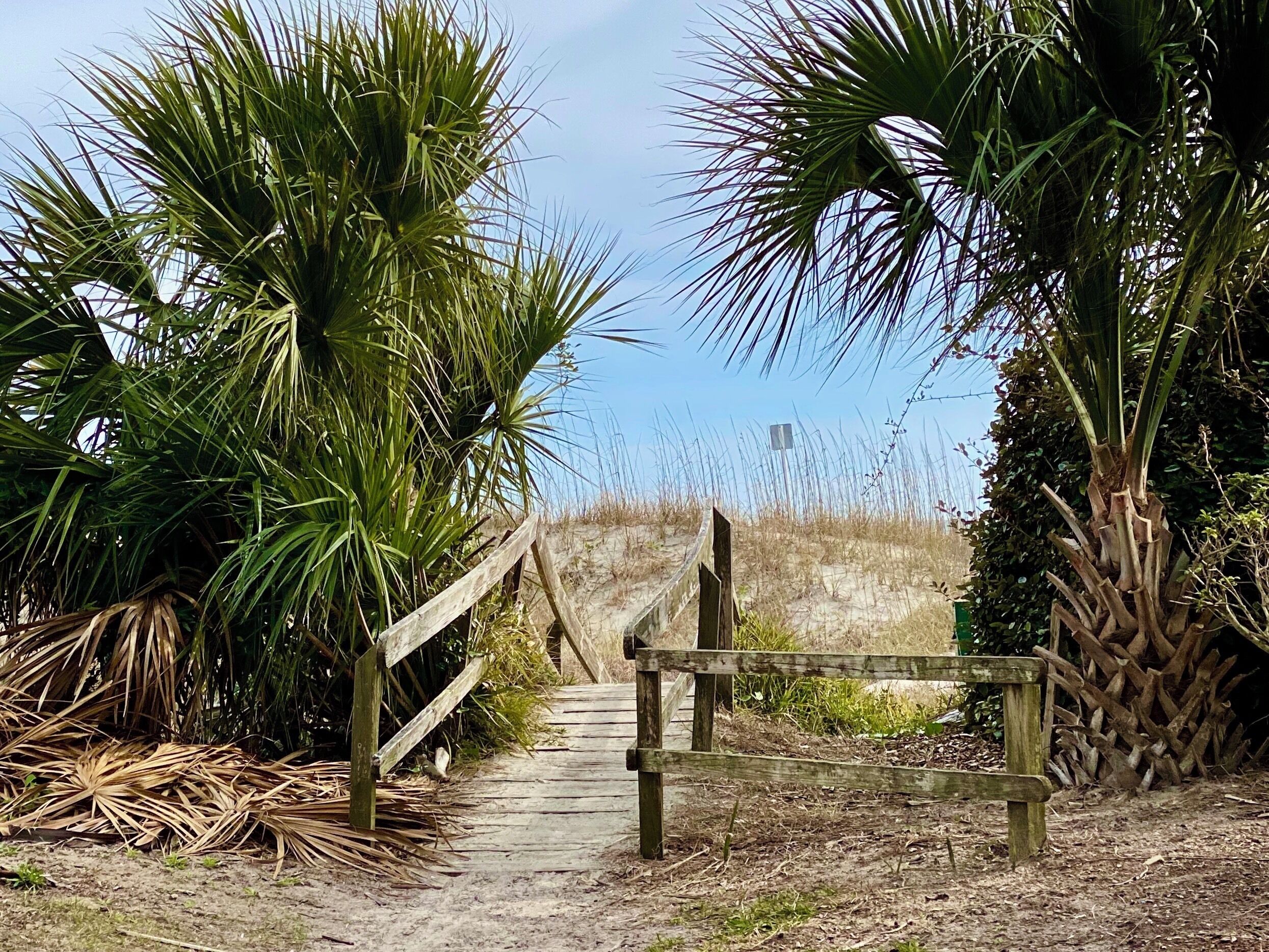 Walkway to the beach.